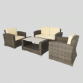 Hot Selling Guangdong Outdoor Furniture Wicker Sofa Set Garden Sets Sofa Rattan Furniture Outdoor