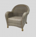 Guangdong Factory Plastic Resin Rattan UV Resistant Durable Patio Chair