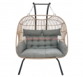 Amazon hot sale Loveseat swing with stand