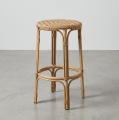 Minimalist Black Accent Table with Solid Tapered Cone Base