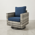  PE Rattan Swiveling Chair